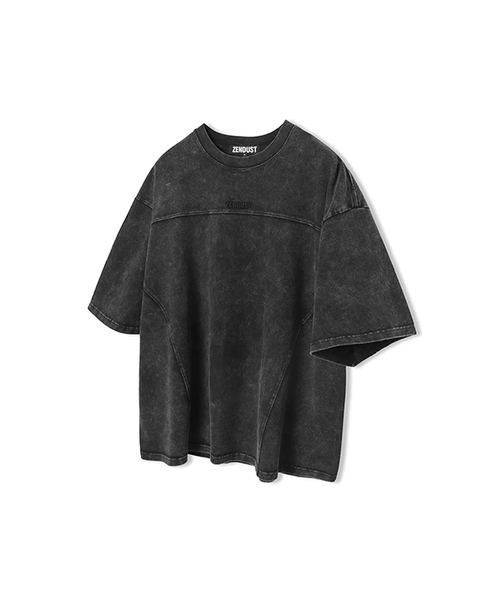 ZENDUST(ジェンダスト)の「Momentum Overfit Tee SALT BLACK(Tシャツ/カットソー・レディース・ブラック・MEDIUM/LARGE)」の1枚目の写真