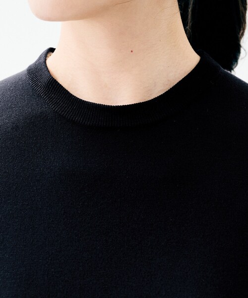 UNTITLED（アンタイトル）の「【洗える/カジュアルフォーマル】2WAYレース襟ニットプルオーバー（ニット/セーター・レディース・ブラック/ネイビー・44/04/02/00/48）」の10枚目の写真