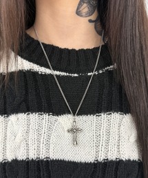 Figments（フィグメンツ）の「フレイムクロスネックレス（ネックレス）」