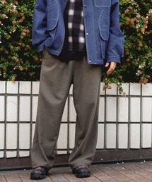 起毛ワイドイージ－パンツ