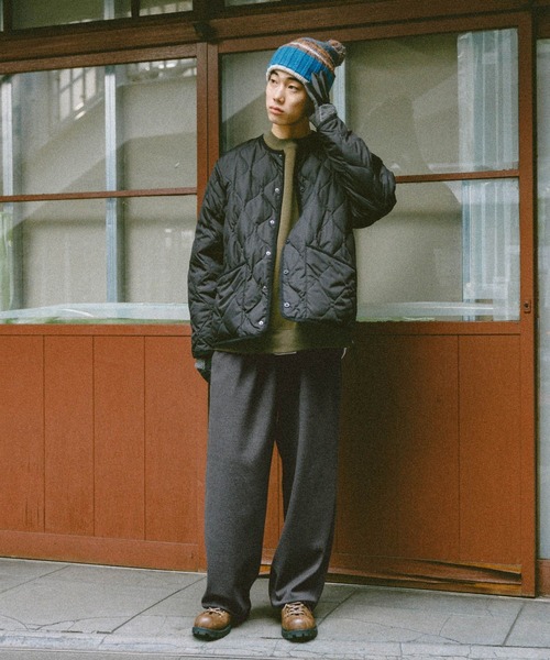 niko and...（ニコアンド）の「起毛ワイドイージ－パンツ（その他パンツ・メンズ・カーキ/ブラック/ブラウン/チャコール・LARGE/MEDIUM）」の7枚目の写真