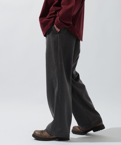 niko and...（ニコアンド）の「起毛ワイドイージ－パンツ（その他パンツ・メンズ・カーキ/ブラック/ブラウン/チャコール・LARGE/MEDIUM）」の14枚目の写真