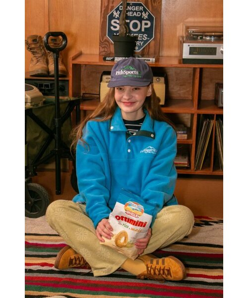 PITHSPORTS（ピース スポーツ）の「E.H.E.S Snap Fleece (Blue)（その他アウター・レディース・その他・MEDIUM/LARGE）」の2枚目の写真