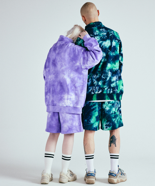 KINETICLO(キネティクロ)の「水染めハーフパンツ 綿100 (バイオレット)(その他パンツ・レディース・その他・MEDIUM/LARGE/X-LARGE)」の3枚目の写真