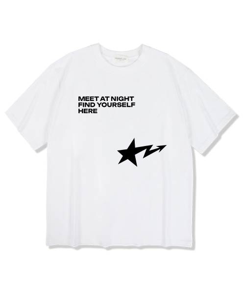 MIDNIGHT12AM(ミッドナイト12エーエム)の「パインユアセルフ 半袖Tシャツ ホワイト(Tシャツ/カットソー・メンズ・その他・LARGE/X-LARGE/XX-LARGE)」の1枚目の写真