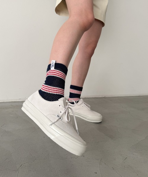 CANAL JEAN(キャナルジーン)の「Miller メッシュソックス(ソックス/靴下・レディース・チャコールグレー/ネイビー/グリーン・ONE SIZE)」の10枚目の写真