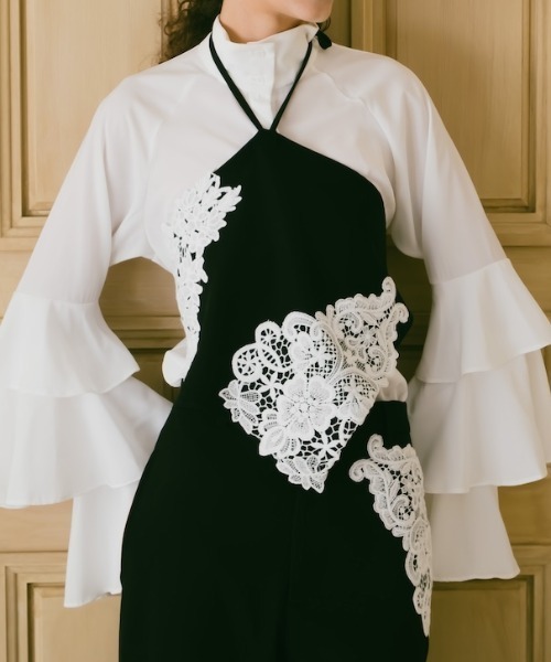 sahara（サハラ）の「Multiway Lace Bustier/マルチウェイレースビスチェ（その他トップス・レディース・ブラック/ブラウン/ベージュ・FREE）」の2枚目の写真