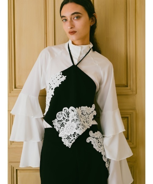 sahara（サハラ）の「Multiway Lace Bustier/マルチウェイレースビスチェ（その他トップス・レディース・ブラック/ブラウン/ベージュ・FREE）」の6枚目の写真