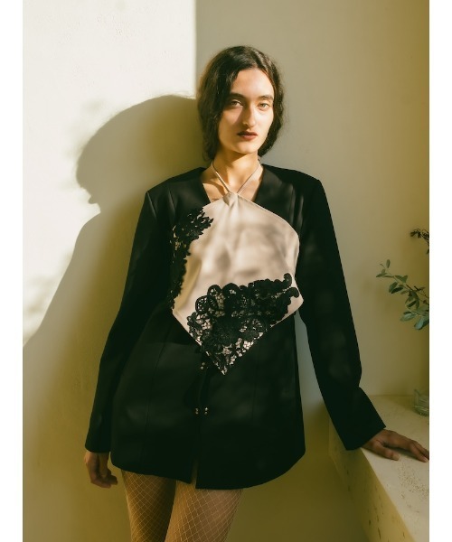 sahara（サハラ）の「Multiway Lace Bustier/マルチウェイレースビスチェ（その他トップス・レディース・ブラック/ブラウン/ベージュ・FREE）」の14枚目の写真