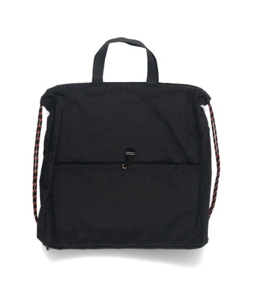 BRANSHES（ブランシェス）の「ドローコードナップサック（バックパック/リュック・キッズ・シルバー/ブラック・M）」の6枚目の写真
