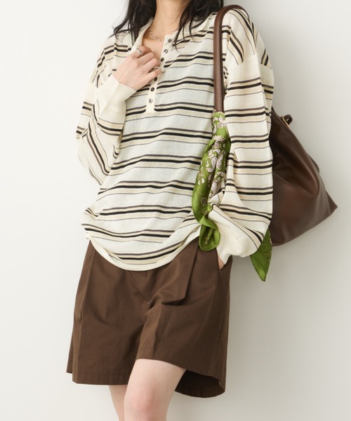 Unitage（ユニテージ）の「2wayフェイクレザートート【select item】（トートバッグ・レディース・ブラウン/ブラック/アイボリー・FREE）」の9枚目の写真
