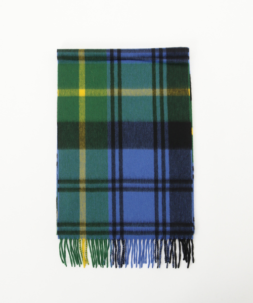 EDIFICE（エディフィス）の「JOSHUA ELLIS（ジョシュア エリス）CPG30/180（マフラー・メンズ・ブラック/サックスブルー/グリーン・FREE）」の2枚目の写真