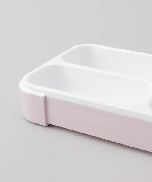 212 KITCHEN STORE(トゥワントゥキッチンストア)の「薄型弁当箱 抗菌フードマン400ml ライトピンク(お弁当箱・レディース・その他・00)」の4枚目の写真