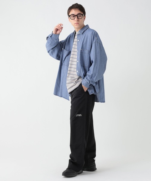 GEORGE'S(ジョージズ)の「デニムオーバーシャツ(シャツ/ブラウス・メンズ・ブルー/ブラック・MEDIUM/LARGE)」の17枚目の写真