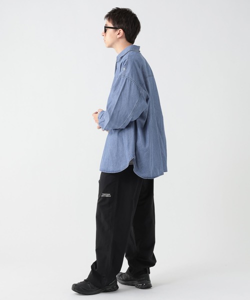 GEORGE'S(ジョージズ)の「デニムオーバーシャツ(シャツ/ブラウス・メンズ・ブルー/ブラック・MEDIUM/LARGE)」の19枚目の写真