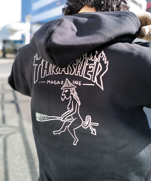 REVTR パーカー セール】WITCH ZIP HOODIE SWEAT PARKA/ウィッチ ジップアップパーカー