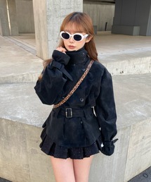 RAY CASSIN | ショート丈ルーズトレンチコート(トレンチコート)