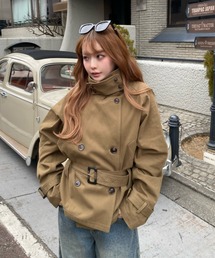 RAY CASSIN | ショート丈ルーズトレンチコート(トレンチコート)