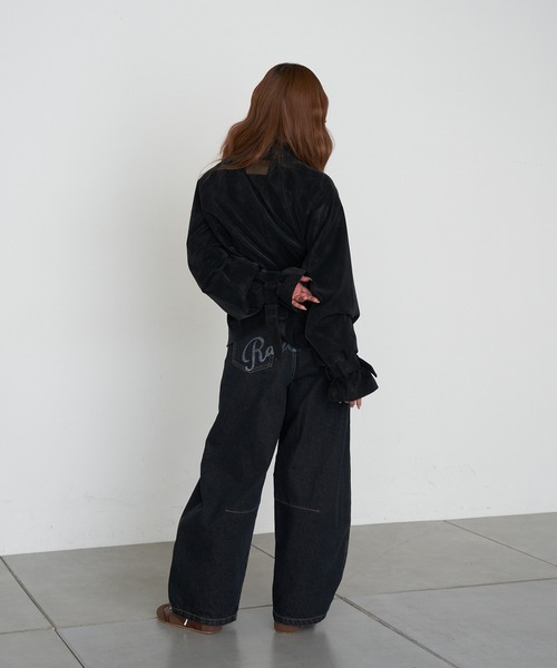 RAY CASSIN（レイカズン）の「ショート丈ルーズトレンチコート（トレンチコート・レディース・ブラック系その他2/ベージュ・FREE）」の17枚目の写真