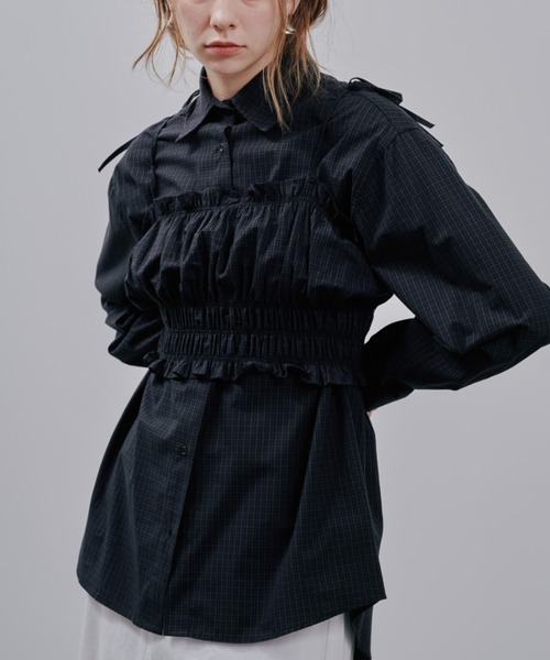 セール】Bustier Shirt Set（シャツ/ブラウス）｜Julep（ジュレップ