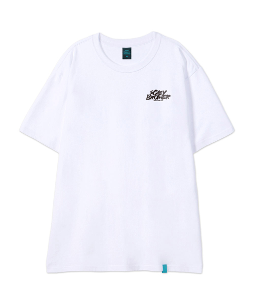 ASTRAL PROJECTION（アストラルプロジェクション）の「[エピスタジオXスキャリーブラザーSERIES 2]コットンルーズフィット半袖Tシャツ_ホワイト（Tシャツ/カットソー・メンズ・その他・M/L/XL/XXL）」の2枚目の写真