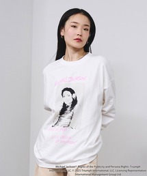ROSE BUD | (Michael Jackson)SCREAM L/S TEE(Tシャツ/カットソー)