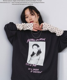 ROSE BUD | (Michael Jackson)SCREAM L/S TEE(Tシャツ/カットソー)