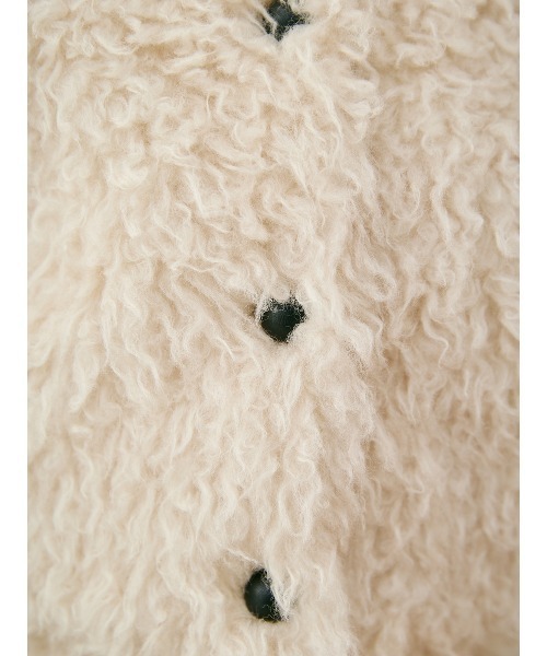 EIMY ISTOIRE(エイミーイストワール)の「ECOPEL FOUX FUR JACKET(ブルゾン・レディース・アイボリー・F)」の17枚目の写真