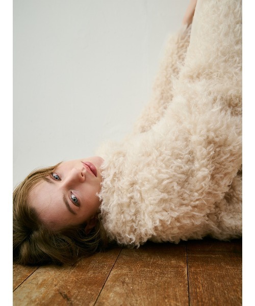 EIMY ISTOIRE(エイミーイストワール)の「ECOPEL FOUX FUR JACKET(ブルゾン・レディース・アイボリー・F)」の14枚目の写真