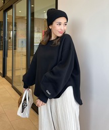 CHERI since1985（シェリ）の「デイリーラウンド裏起毛スウェットプルオーバー（スウェット）」