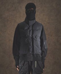 PENFIELD（ペンフィールド）の「UTILITY ROCKWOOL VEST BLACK_FQ1WV40U（ダウンベスト）」