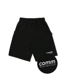 COMMONZ（コモンズ）の「シグニチャーロゴトレーニングショーツ_ブラック（その他パンツ）」