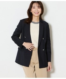 NEWYORKER | 【ウォッシャブル】ウールオックス ダブルブレストブレザー(テーラードジャケット)
