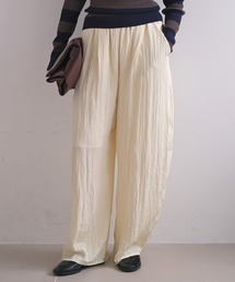 AKTE | ボリュームクリンクルワイドパンツ(その他パンツ)