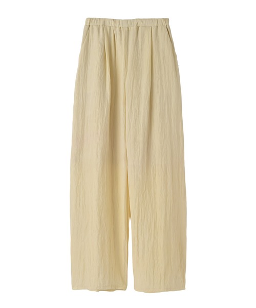 AKTE(アクテ)の「ボリュームクリンクルワイドパンツ(その他パンツ・レディース・ネイビー/ペールイエロー/ベビーピンク・FREE/TALL)」の22枚目の写真