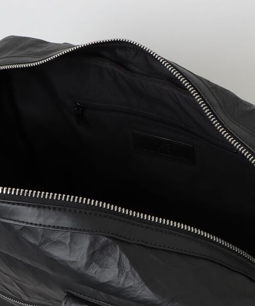 Y-3（ワイスリー）の「Y-3 LEATHER WEEKENDER（ボストンバッグ・メンズ・ブラック・ONE SIZE）」の7枚目の写真