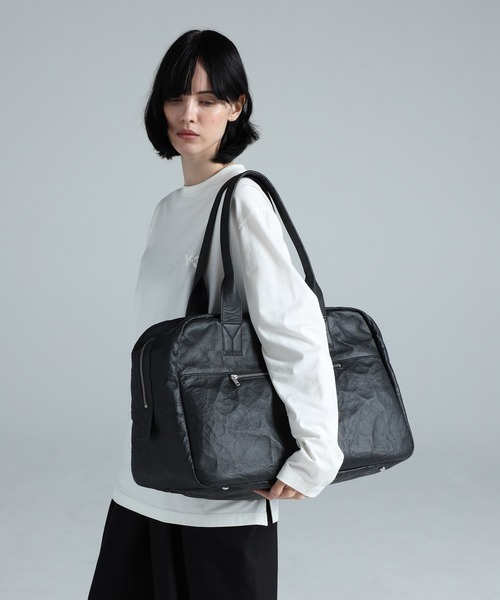 Y-3 LEATHER WEEKENDER（ボストンバッグ）｜Y-3（ワイスリー）の