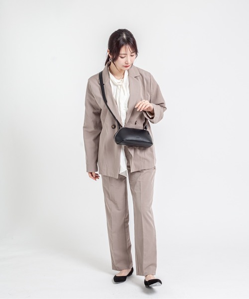 ADD CULUMN(アドカラム)の「【ADD CULUMN/アドカラム】ボディバッグ FIGRE BODYBAG S(ボディバッグ/ウエストポーチ・レディース・ブラック/ブラウン/アイボリー/ピンク・FREE)」の14枚目の写真