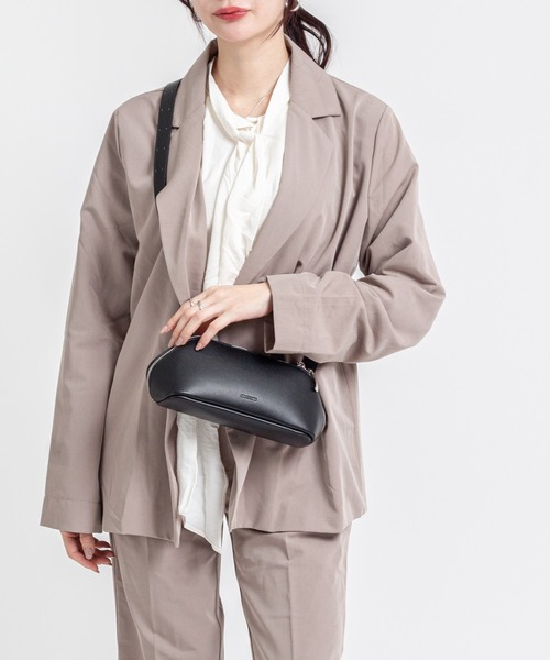 ADD CULUMN(アドカラム)の「【ADD CULUMN/アドカラム】ボディバッグ FIGRE BODYBAG S(ボディバッグ/ウエストポーチ・レディース・ブラック/ブラウン/アイボリー/ピンク・FREE)」の11枚目の写真