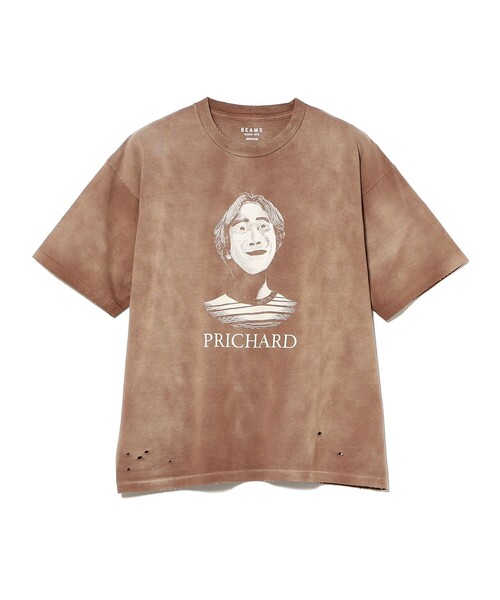 BEAMS(ビームス)の「ポートレイト Tシャツ【ベーシックフィット】(Tシャツ/カットソー・メンズ・ブラウン系その他5/ブラック系その他4・S/M/L/XL)」の9枚目の写真
