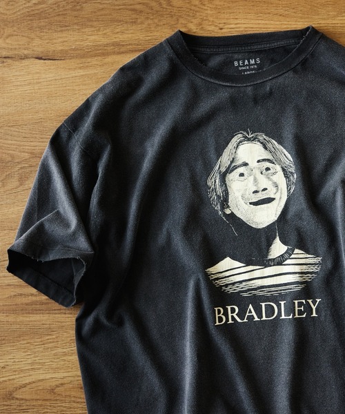 BEAMS(ビームス)の「ポートレイト Tシャツ【ベーシックフィット】(Tシャツ/カットソー・メンズ・ブラウン系その他5/ブラック系その他4・S/M/L/XL)」の15枚目の写真