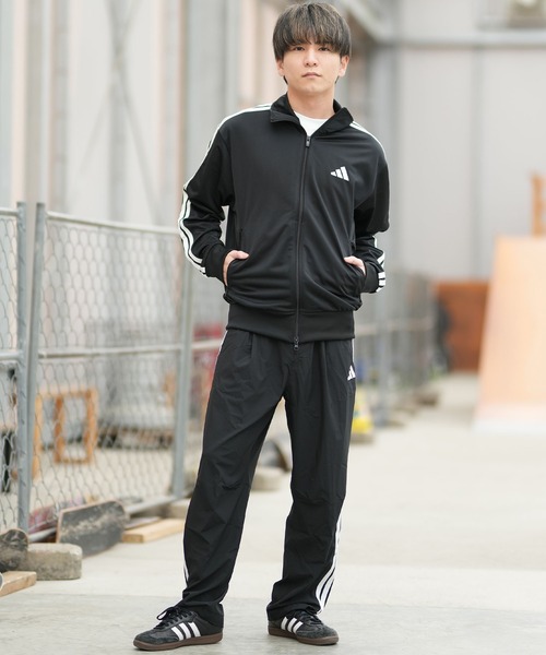 adidas(アディダス)の「adidas/アディダス ジャージ トラックパンツ RK575(その他パンツ・メンズ・ブラック/ブラック×ホワイト/ネイビー・M/L/XL/2XL)」の10枚目の写真