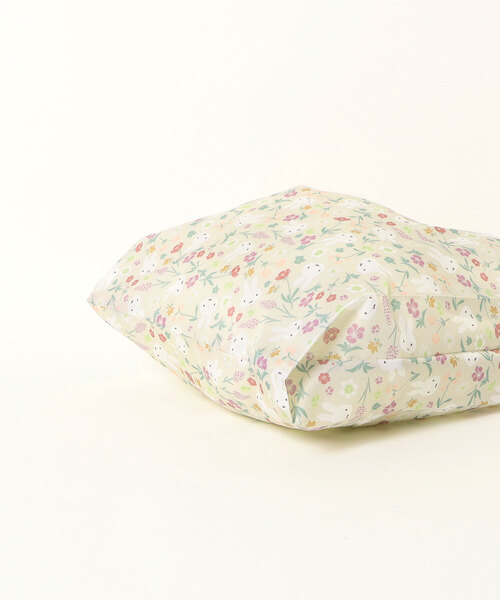 Dick Bruna(ディックブルーナ)の「MIFFY FLORAL PATTERN ショッピングバッグ S(エコバッグ/サブバッグ・レディース・ピンク/ベージュ・FREE)」の14枚目の写真