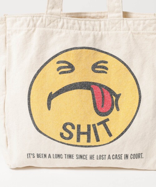 JACKSON MATISSE(ジャクソンマティス)の「【HANDTEX×Masayoshi Watanabe】スマイルBAG(トートバッグ・レディース・アイボリー・フリー)」の9枚目の写真