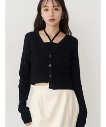 MURUA | ホルタードッキングトップス(ニット/セーター)