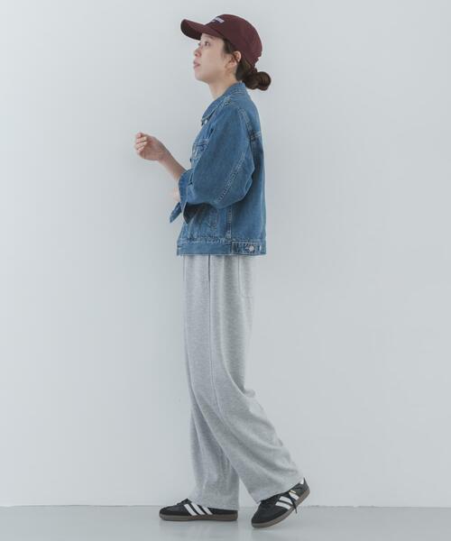 URBAN RESEARCH Sonny Label（アーバンリサーチサニーレーベル）の「メルティスウェットバレルパンツ（その他パンツ・レディース・グレー/ネイビー・FREE）」の8枚目の写真