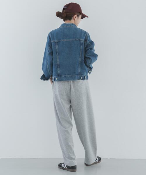 URBAN RESEARCH Sonny Label（アーバンリサーチサニーレーベル）の「メルティスウェットバレルパンツ（その他パンツ・レディース・グレー/ネイビー・FREE）」の9枚目の写真