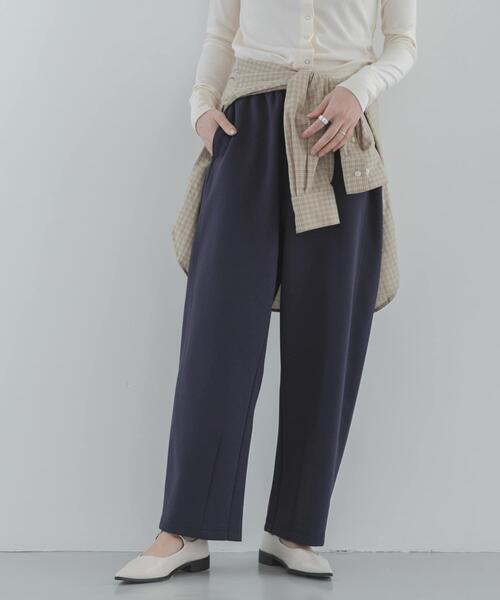 URBAN RESEARCH Sonny Label（アーバンリサーチサニーレーベル）の「メルティスウェットバレルパンツ（その他パンツ・レディース・グレー/ネイビー・FREE）」の14枚目の写真