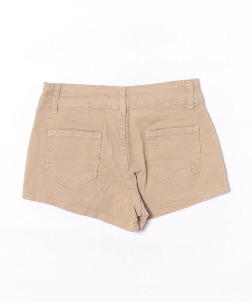 Ritzy(リッツィー)の「ハイウエストフィットショートパンツ(デニムパンツ・レディース・カーキ・M/L/S)」の6枚目の写真
