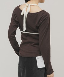 KBF | バイカラービスチェSETトップス(Tシャツ/カットソー)